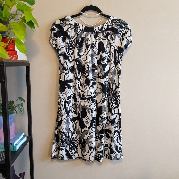 Mango vintage-inspired mini dress - Picture 3 of 3